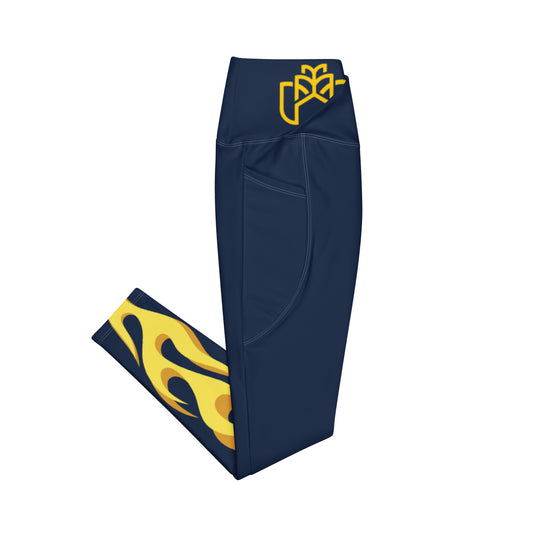 Flamed Revival Leggings Pockets