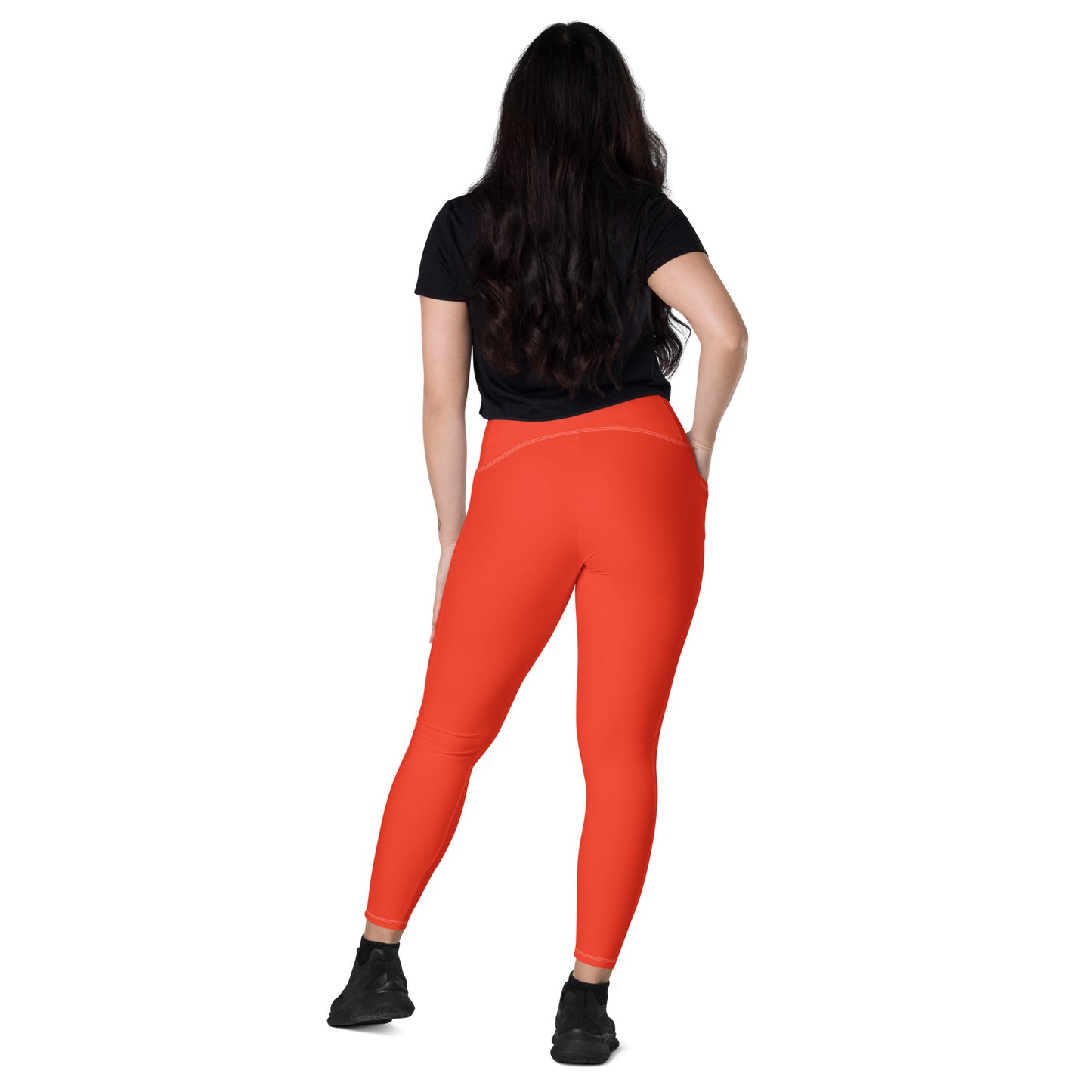 Flamed Revival Leggings With Pockets